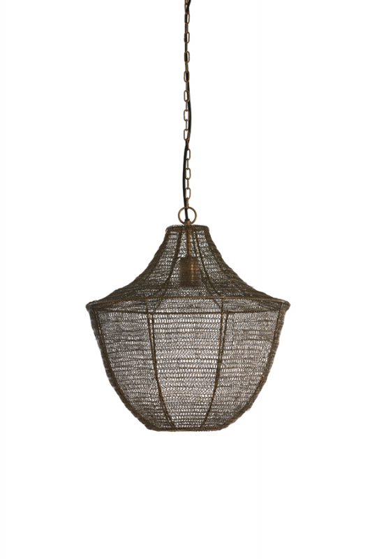 Light & Living Hanglamp Sharika Antiek Brons Ø40cm