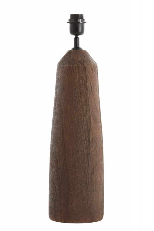 Light & Living Lampvoet Trapani Mangohout Mat Bruin 45cm
