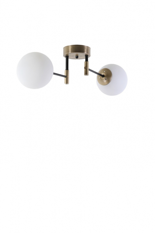 Hanglamp Dolunay Metaal Wit 2-Lichts