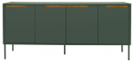 Tenzo Dressoir Switch 4-Deurs Groen 173cm