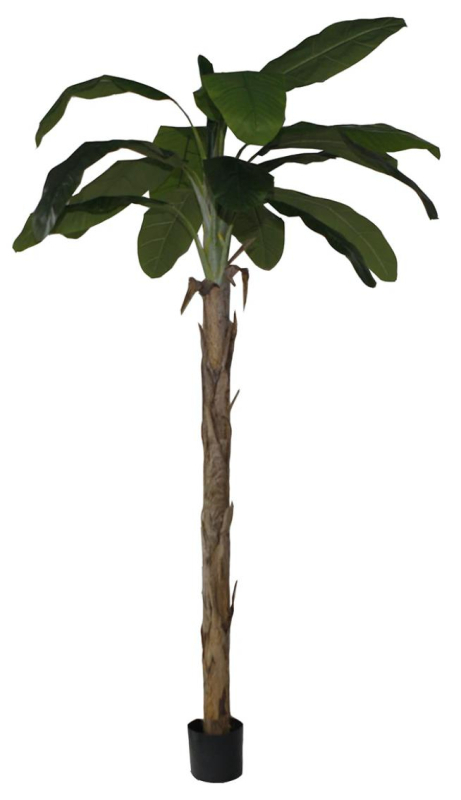 Kunstboom Banana Tree Agnes In Pot 270cm Groen