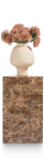 Coco Maison Pilaar Marble Look 65cm Bruin