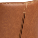 Eetkamerstoel Zaria -A1 leather look Bruin - Giga Living
