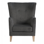 House Nordic Fauteuil Campo Donkergrijs