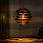 Hanglamp Anna 50cm Zwart - Giga Meubel