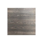 Tuintafel Riverwashed Wood Infinity Zwart Frame HPL 70x70cm - Giga Meubel