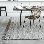 House Doctor Vloerkleed Hafi Grijs/bruin 250x250cm
