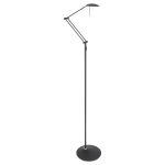 Steinhauer Zodiac Vloerlamp Knik Zwart 120cm