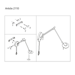 Steinhauer Zodiac LED Knik Wandlamp Staal