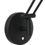 Steinhauer Zodiac LED Knik Wandlamp Zwart