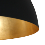 Steinhauer Semicirkel Hanglamp Goud Zwart Ø50cm
