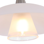 Steinhauer Tallerken LED Wandlamp Staal