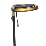 Steinhauer Turound Vloerlamp Zwart 129cm