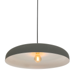 Steinhauer Textile Cable Hanglamp Grijs Ø55cm