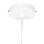 Steinhauer Textile Cable Hanglamp Wit Ø55cm