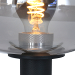 Steinhauer Reflexion Tafellamp Zwart 22cm