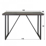 Bartafel Teca Vine - Giga Meubel