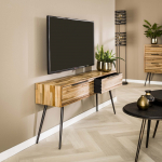 Tv-Meubel 2L Teca Strip - Giga Meubel