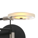 Steinhauer Turound LED Knik Wandlamp Zwart
