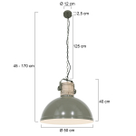Gearwood Hanglamp Groen Ø50cm - Giga Meubel