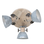 Steinhauer Gearwood Hanglamp 3-lichts Nikkel