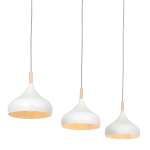 Steinhauer Hanglamp Wit 3-lichts 