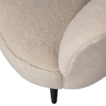 Woood Lounge Fauteuil Sara Rechts Teddy Off White