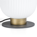 Coco Maison Tafellamp David 1-Lichts Zwart 37cm