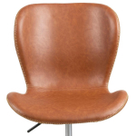 Bureaustoel Zaria -A1 leather look Bruin - Giga Living