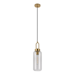 House Nordic Hanglamp Luton Cilinder Brass