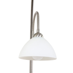 Steinhauer Capri Vloerlamp 2-lichts Zilver 182cm