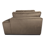 PTMD Bank Block Chaise Longue Arm R Juke Taupe