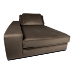 PTMD Bank Block Chaise Longue Arm L Juke Taupe