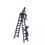 PTMD Beeld Matheus Zwart Couple On Ladder