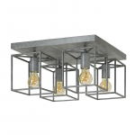 Plafondlamp 4L Cubic - Giga Meubel