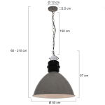 Anne Light & Home Frisk Hanglamp Metaal