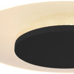 Steinhauer Lido LED Plafondlamp Zwart Ø28cm
