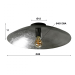Plafondlamp Shield Ø50 - Giga Meubel