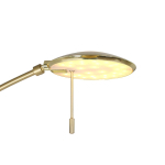 Steinhauer Zenith LED Vloerlamp 2-lichts Messing 160cm