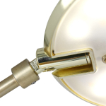 Steinhauer Zenith LED Vloerlamp 2-lichts Messing 160cm