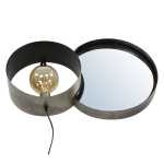 Wandlamp Charger Spiegel + Lamp - Giga Meubel
