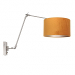 Steinhauer Prestige Chic Wandlamp Met Goud Velours Kap Ø30cm