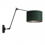 Steinhauer Prestige Chic Wandlamp Met Groen Velours Kap Ø30cm