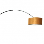 Steinhauer Sparkled Light Vloerlamp Met Gouden Kap Ø50cm