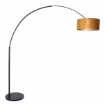 Steinhauer Sparkled Light Vloerlamp Met Gouden Kap Ø50cm