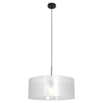 Steinhauer Sparkled Light Hanglamp Met Zilveren Kap Ø50cm