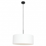 Steinhauer Sparkled Light Hanglamp Met Witte Kap Ø50cm