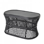 Bloomingville Abby Salontafel Zwart Cane
