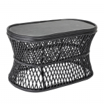 Bloomingville Abby Salontafel Zwart Cane
