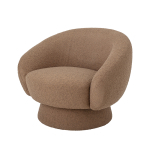 Bloomingville Ted Lounge Stoel Bruin Polyester